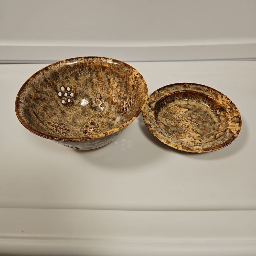 Ceramic Bowl and Tray Multi Use - Picture 3 of 10